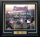 Denver Nuggets Custom NBA Basketball 11x14 Picture Frame Kit (Multiple Colors)