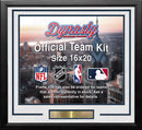 Denver Nuggets Custom NBA Basketball 16x20 Picture Frame Kit (Multiple Colors)