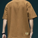 Retro Loose Plus Size Men's Short Sleeve