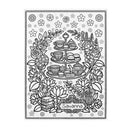 Tea Doodle Reversible Oxford And Flannel Fabric Blanket