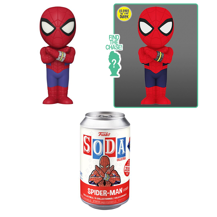 Funko Vinyl SODA: Marvel - Japanese Spider-Man Vinyl Figure Previews Exclusive (PX)