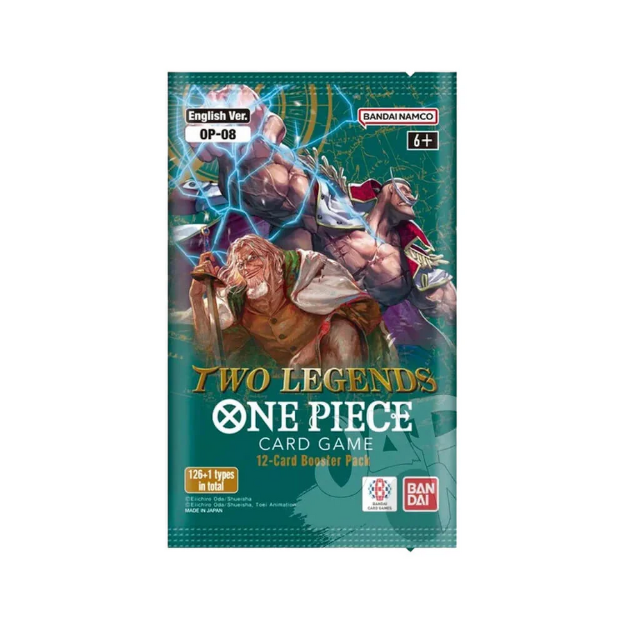 One Piece Trading Card Game: Two Legends Booster Pack OP-08 (12 Cards) Ralphie's Funhouse One Piece Trading Card Game: Two Legends Booster Pack OP-08 (12 Cards) Ralphie's Funhouse