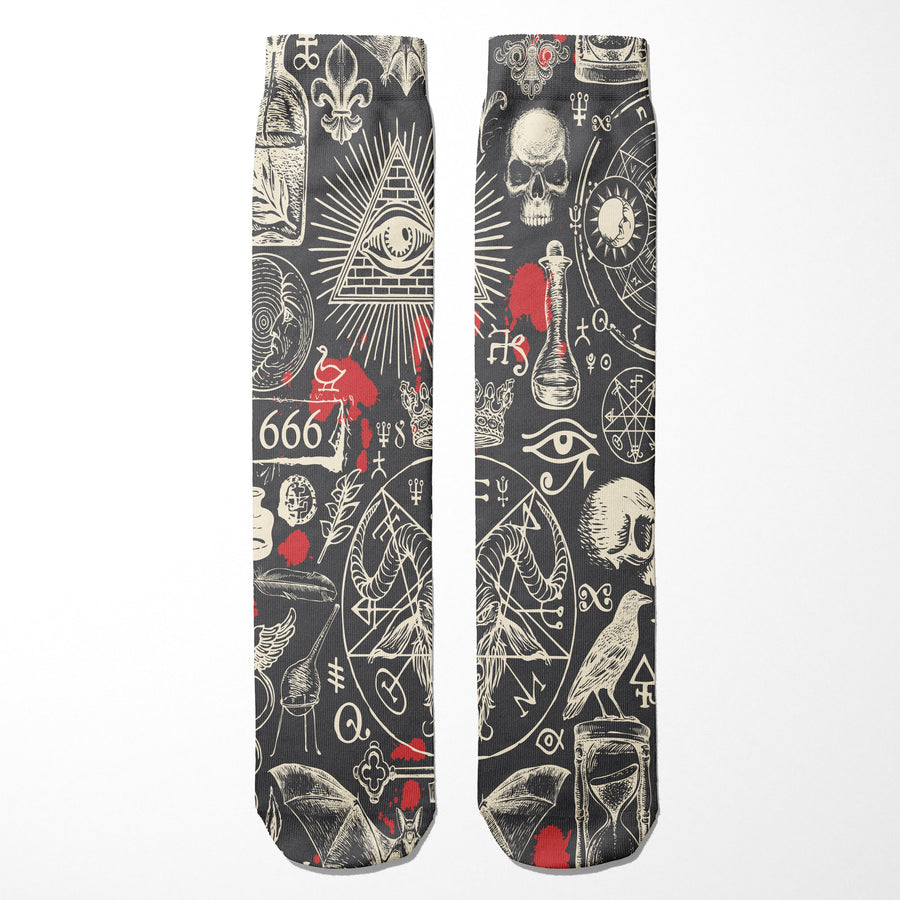 Occult Calling Socks