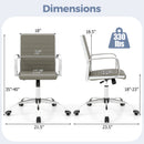 Height Adjustable Office Chair with Rocking Backrest