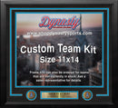 Houston Oilers Throwback Custom NFL Football 11x14 Picture Frame Kit (Multiple Colors)