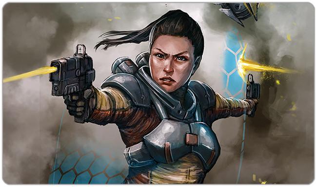 Space Girl Playmat