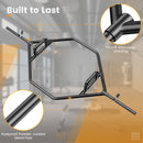 Olympic Hex Trap Bar with 2 Spring Collars and Foldable Handle