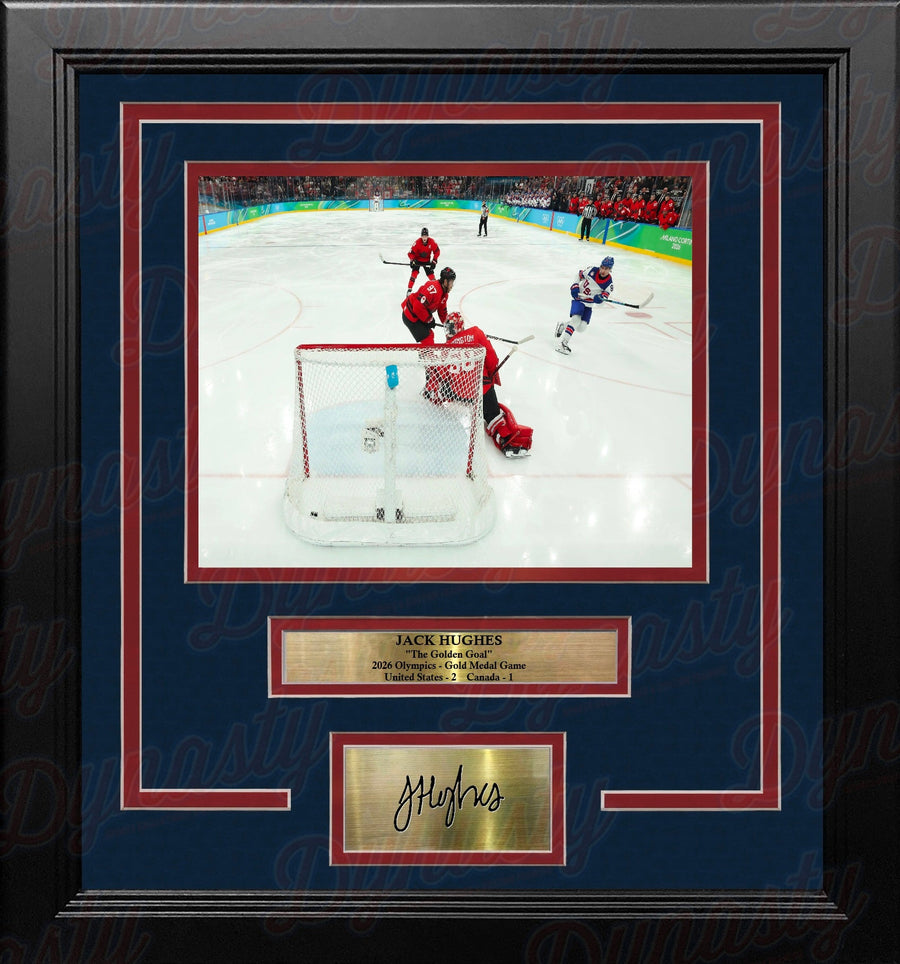 Jack Hughes Gold Medal Winning Goal 8
