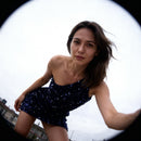 One Shoulder Sequined Party Mini Dress in Purple [Sizes SM-L]