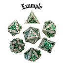 MDG Metal Mystery Dice Set