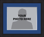 NBA Basketball Photo Picture Frame Kit - Orlando Magic (Navy Matting, Silver Trim)