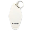 Out of Patience for Deeply Disappointing Men Motel Style Keychain in White