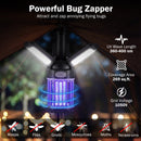 Outdoor Bug Zapper with Foldable Camping Lantern USB