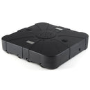 Outdoor Cantilever Umbrella Base Square Water and Sand Fillable Base