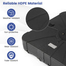 Outdoor Cantilever Umbrella Base Square Water and Sand Fillable Base
