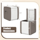 Outdoor Deck Box with Lid for Packages and Garden
