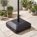 Fillable Umbrella Base with Wheels - Water/Sand Weighted