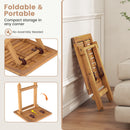 Outdoor Folding Side Table for Small Space and Garden