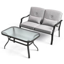 Outdoor Loveseat Chair Set with