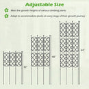 3-Pack Outdoor Plant Support Frame for Raised Garden Bed