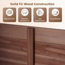 3-Panel Outdoor Privacy Fence for AC Units & Equipment