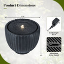 Outdoor Round Sphere Water Fountain with Pump for Garden