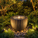 Outdoor Round Sphere Water Fountain with Pump for Garden