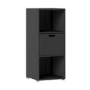 Outdoor Storage Cabinet Patio Wicker Organizer with Drawer