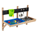 Wall Mounted Mud Kitchen for Kids Ages 3+