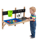 Wall Mounted Mud Kitchen for Kids Ages 3+