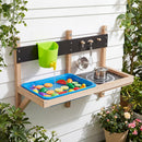 Wall Mounted Mud Kitchen for Kids Ages 3+