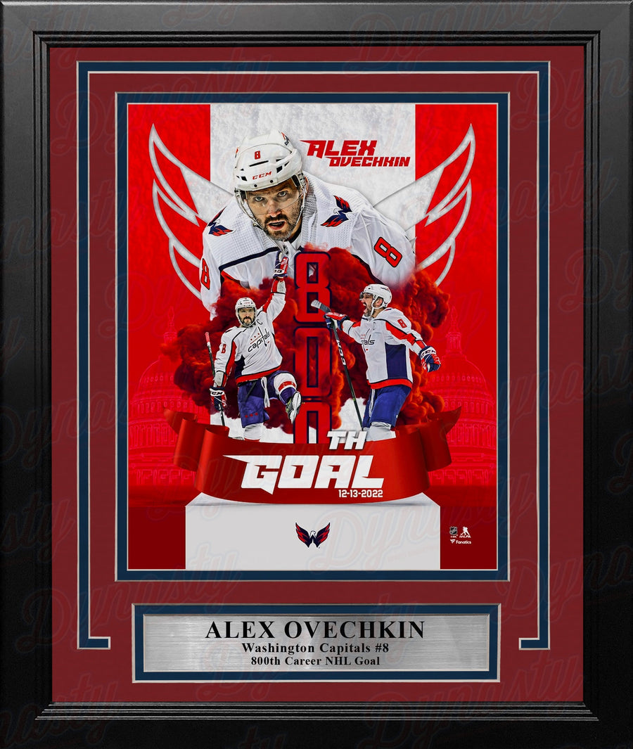 Alex Ovechkin Washington Capitals 800th Career Goal 8