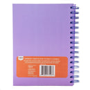 Overthinker Spiral Bound Notebook | Reflective Cover Journal | Retro Violet