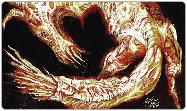 Visage Of Quivering Flesh Playmat