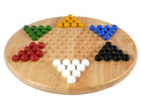 Board Game -  Wood Round Chinese Checkers