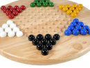 Board Game -  Wood Round Chinese Checkers