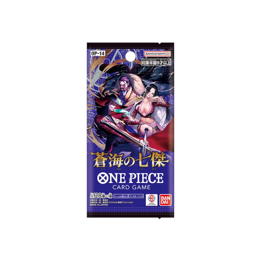One Piece OP-14 Seven Heroes Of The Blue Sea - Japanese (1 Booster Pack)