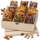 Deluxe Nut and Snack Gift Crate