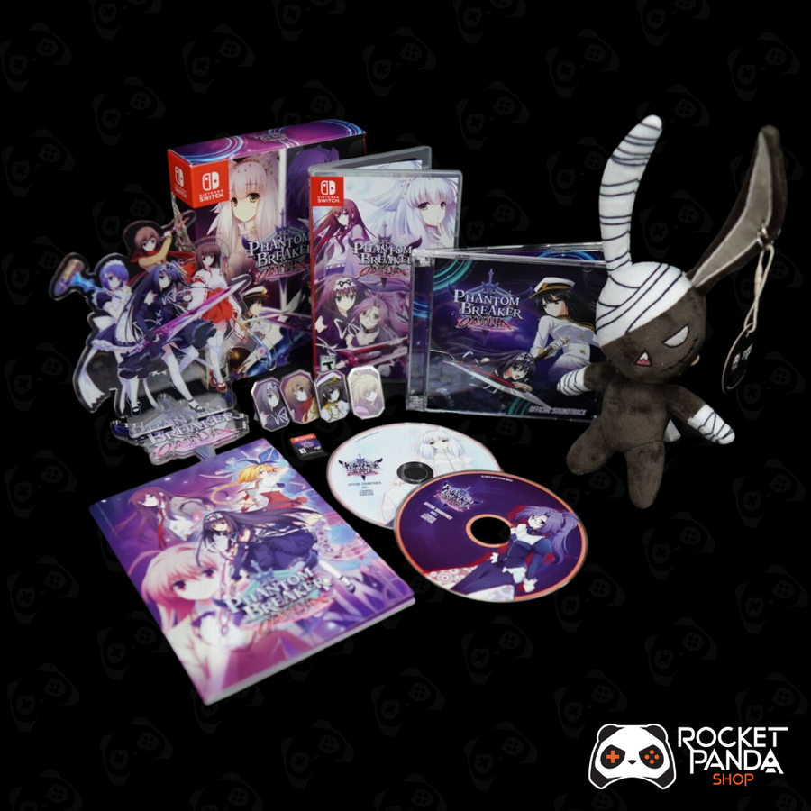 Phantom Breaker: Omnia Collector Edition with Plushie (Limited Run #135) (Nintendo Switch)