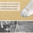 4 Pieces Cat Scratcher Mat Set 32 x 20 Inch Pads for Cats