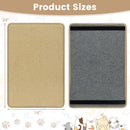 12 Pieces Cat Scratcher Mat Set 24 x 16 Inch Natural Sisal Pads