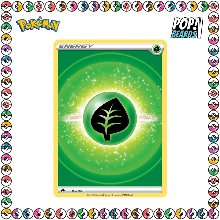 PCG: CRZ 152/159, Grass Energy (Texture FA) (Holo Foil)