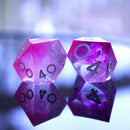 Polymorph Sharp-Edged Resin Dice Set