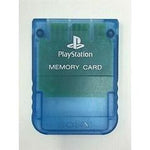 Memory Card [Clear Blue] - PlayStation (Official)