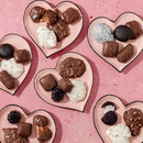 Heart-Shaped Chocolate Gift Tin – Gourmet Assorted Chocolates in Keepsake Red Tin
