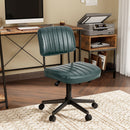 PU Leather Adjustable Office Chair Swivel Task Chair with Backrest