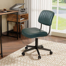 PU Leather Adjustable Office Chair Swivel Task Chair with Backrest