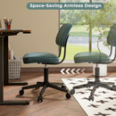 PU Leather Adjustable Office Chair Swivel Task Chair with Backrest
