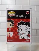 Betty Boop & Pudgy (Black & White) (Red Dress)