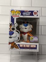 Tony the Tiger Surfing